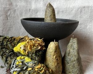 Wiedźmowa bezknotowa świeca intencyjna